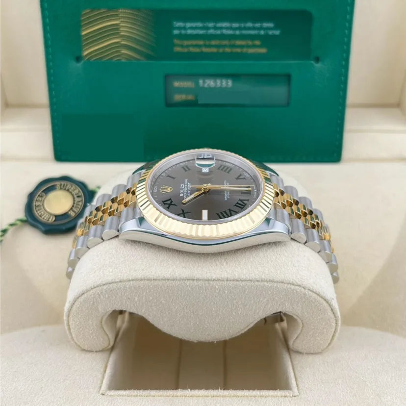 Rolex Datejust Wimbledon Bicolore