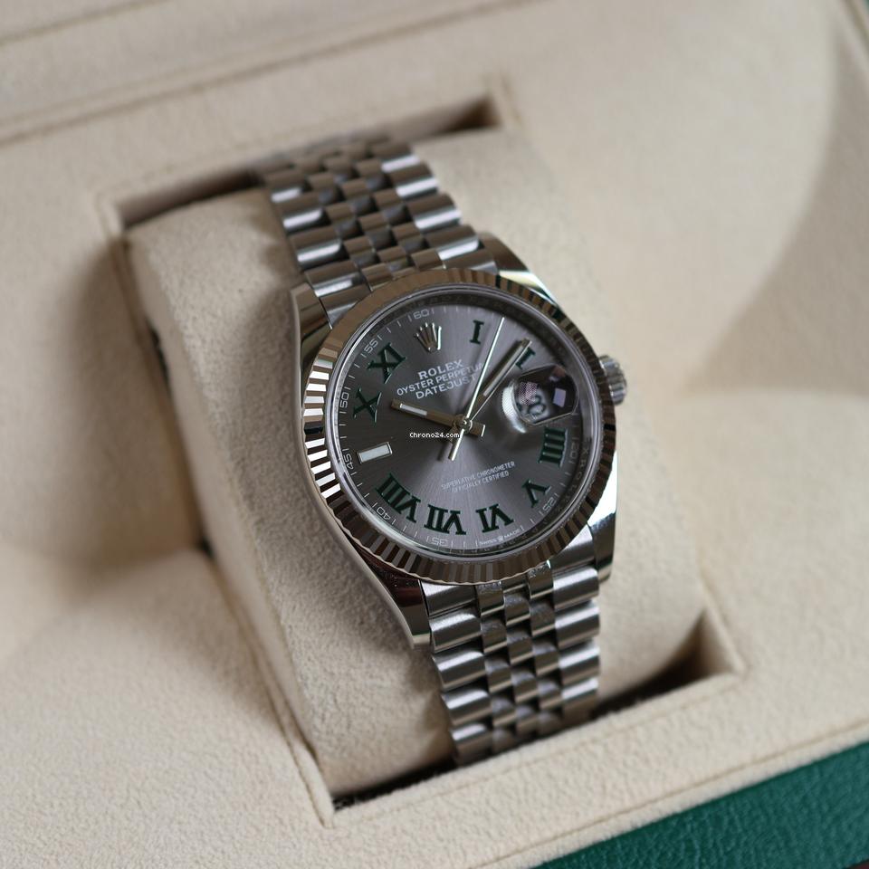 Rolex Datejust Wimbledon Jubilée argenté