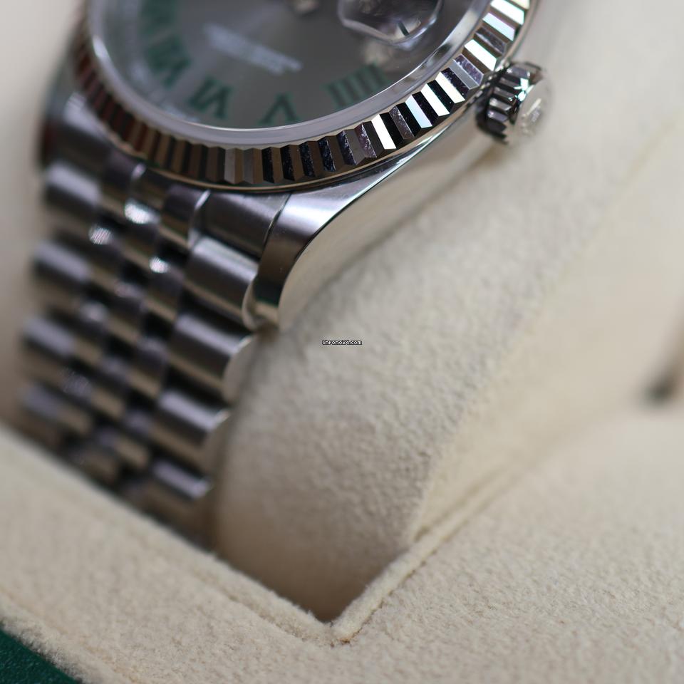 Rolex Datejust Wimbledon Jubilée argenté