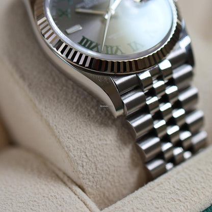 Rolex Datejust Wimbledon Jubilée argenté