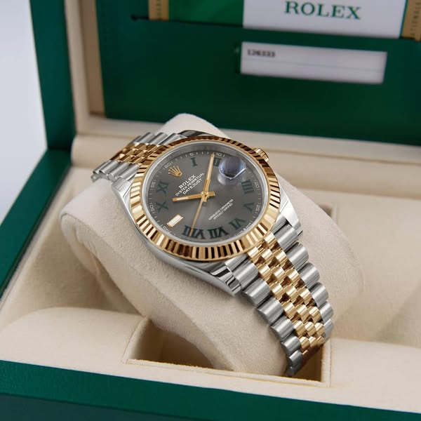 Rolex Datejust Wimbledon Bicolore