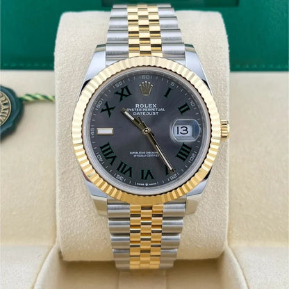 Rolex Datejust Wimbledon Bicolore