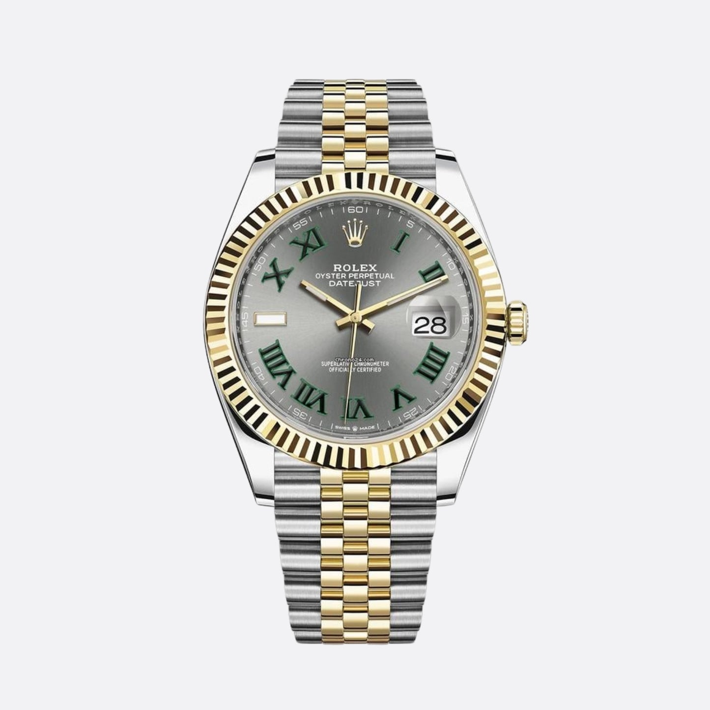 Rolex Datejust Wimbledon Bicolore