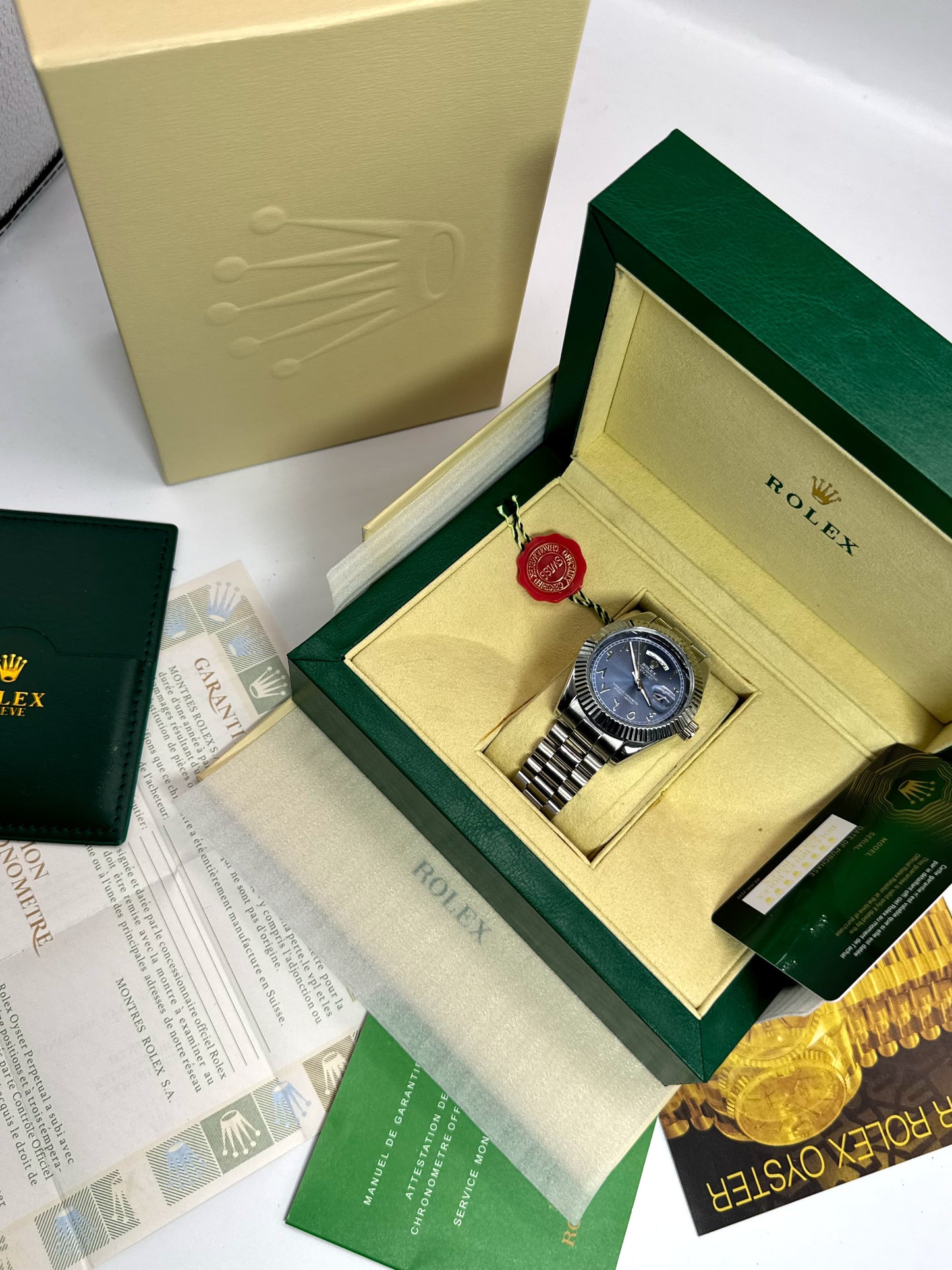 Rolex arabic dial - Bleue