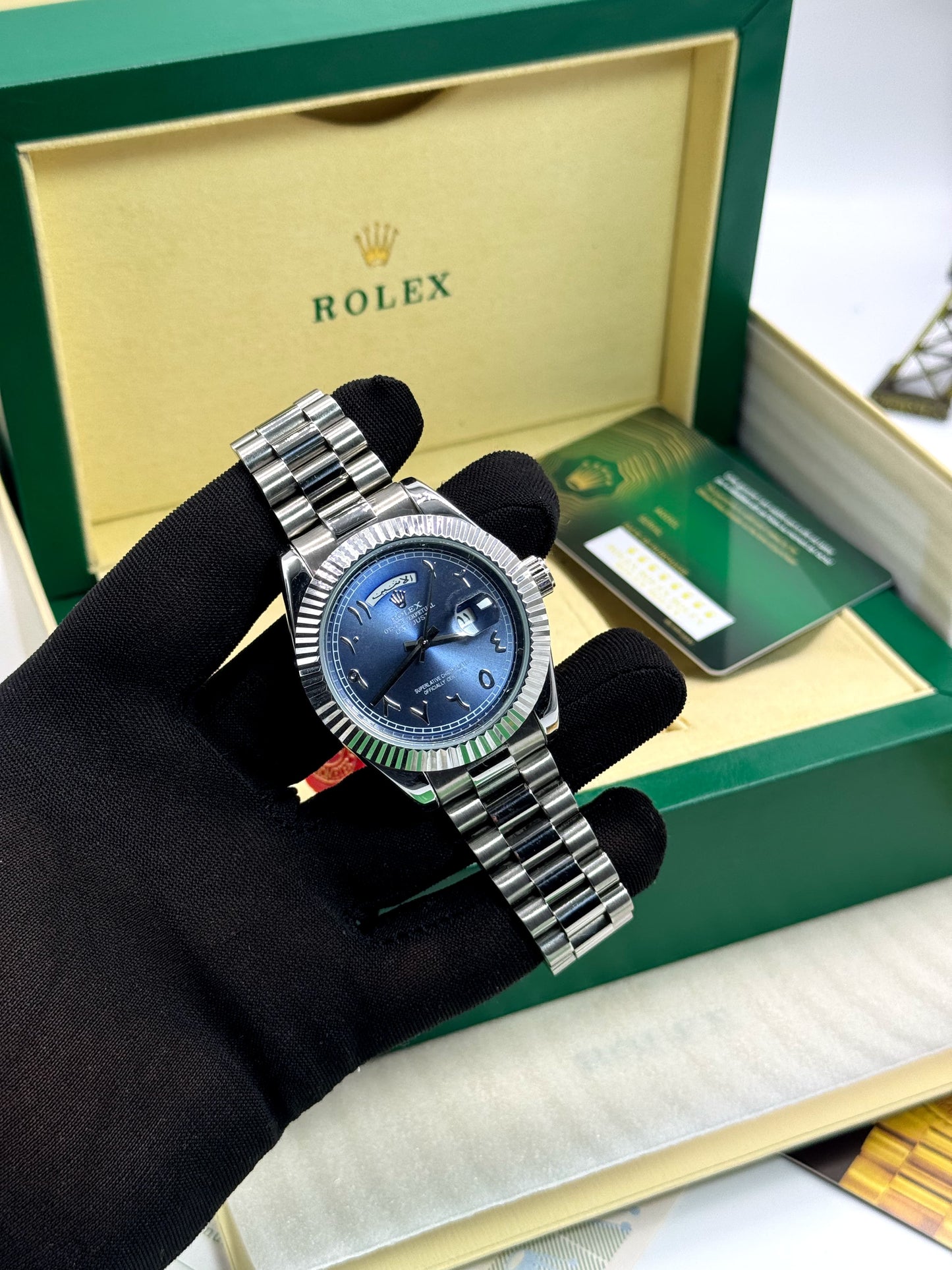 Rolex arabic dial - Bleue