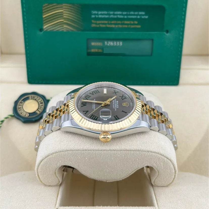 Rolex Datejust Wimbledon Bicolore